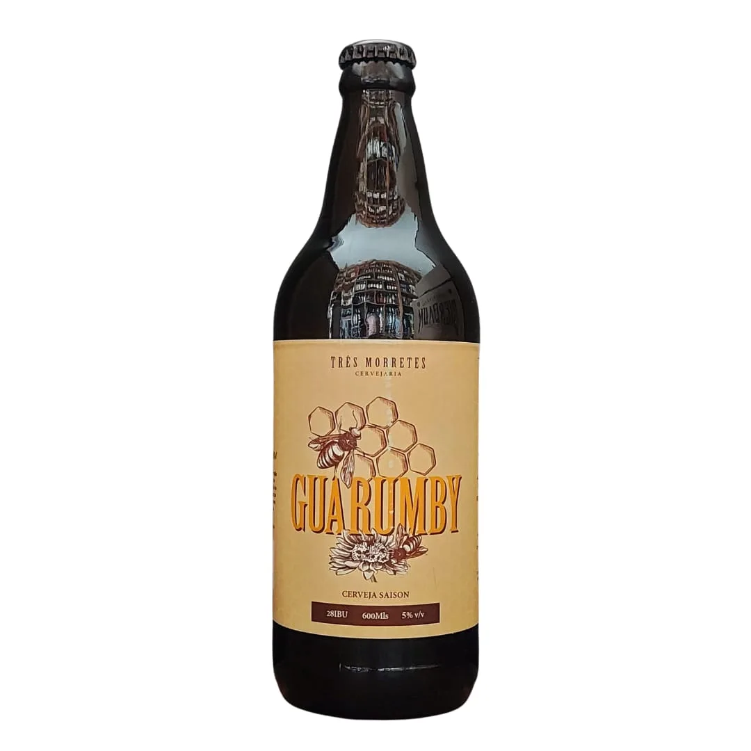 Cerveja Três Morretes Guarumby Saison 600 ml