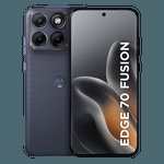 Smartphone Motorola Edge 70 Fusion 5G 256GB 24GB (8GB RAM + 16GB RAM Boost), camera 50MP Sony Lytia 710, Tela 1.5K extreme Amoled 144hz - Grafite