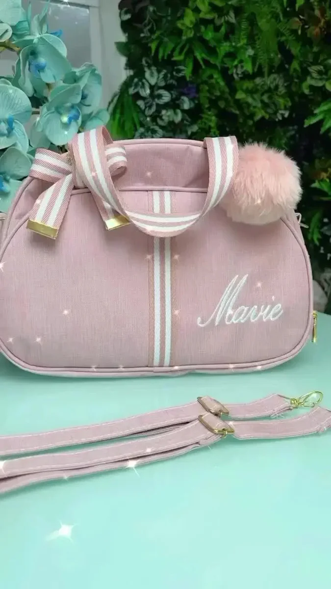 Bolsas Maternidade Média E Pequena Personalizada Com Nome
