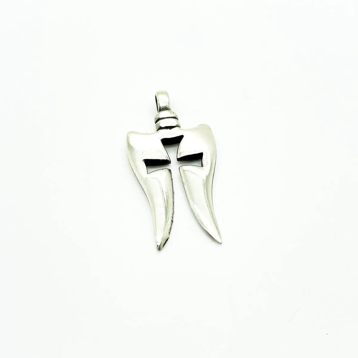 Pingente Crucifixo brilhoso Prata 925