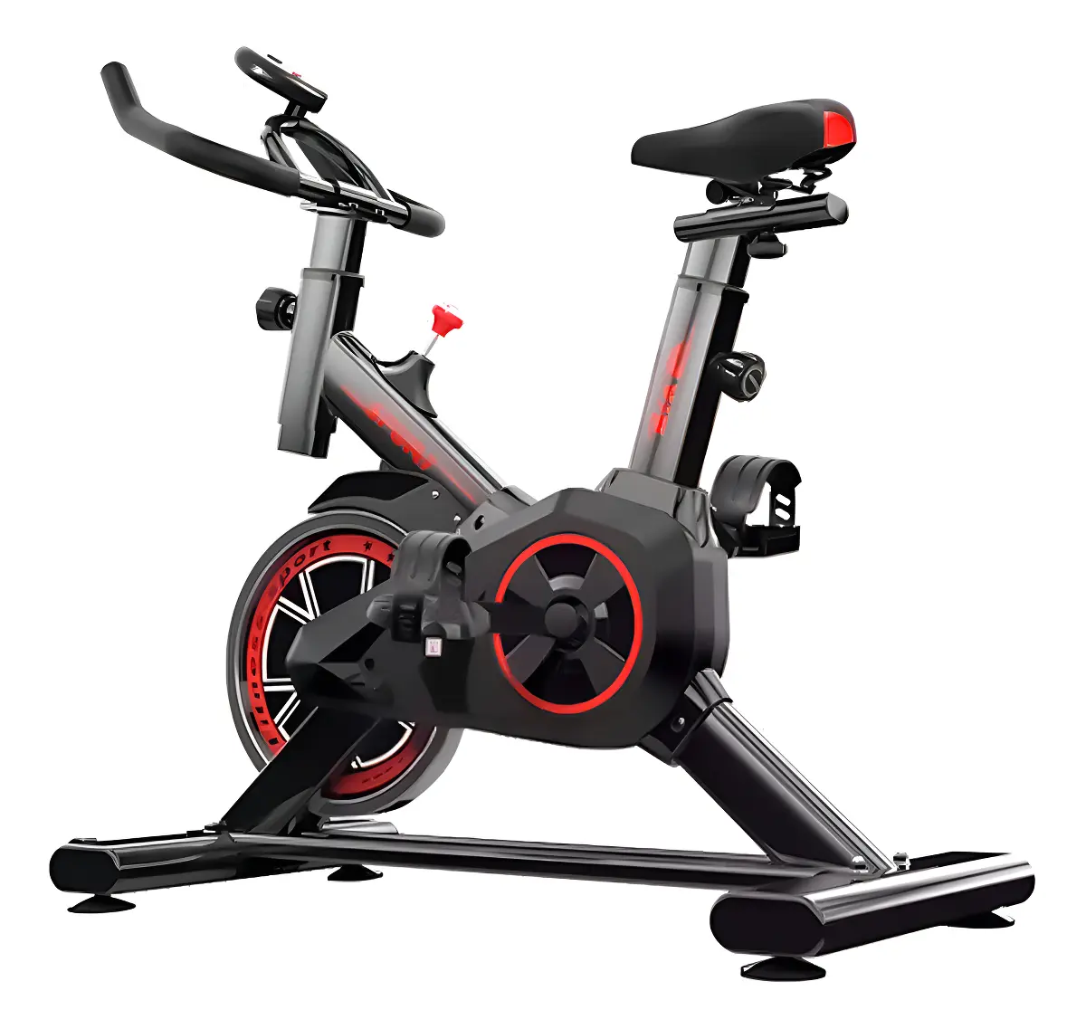 Venda E Cia Bicicleta Spinning Para Exercícios Xhjscrb8009 Preto Vermelho