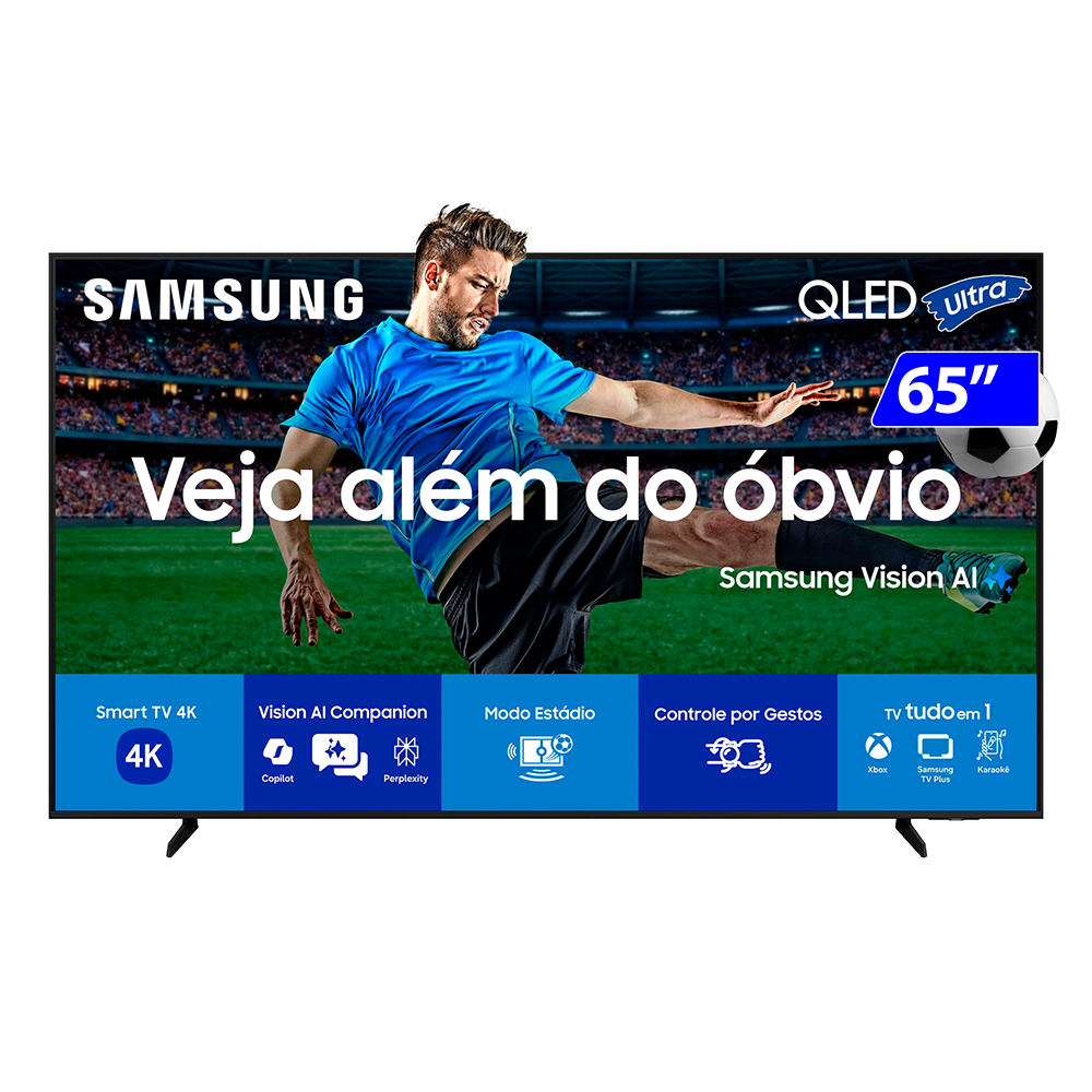 Smart TV Samsung 65" Vision AI QLED Ultra 4K Q7F 2025 HDR QN65Q7FAAGXZD