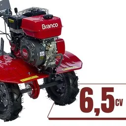 Motocultivador Tratorito à Gasolina 6,5CV Partida Manual BTTG6.5 BRANCO-90312723