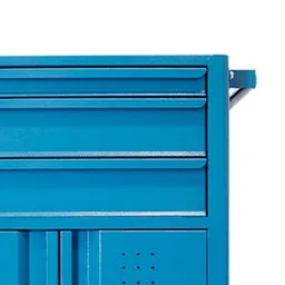Carrinho Fechado Oficina com 2 Portas e 3 Gavetas 600 x 400 x 905 mm NOCRAM-NC-14