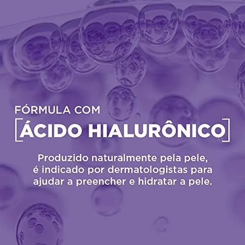 L'Oréal Paris Revitalift Hialurônico Creme Facial Noturno, com Ácido Hialurônico Puro, Com textura leve, preenche linhas de expressão e hidrata a pele intensamente por 24h, 49g