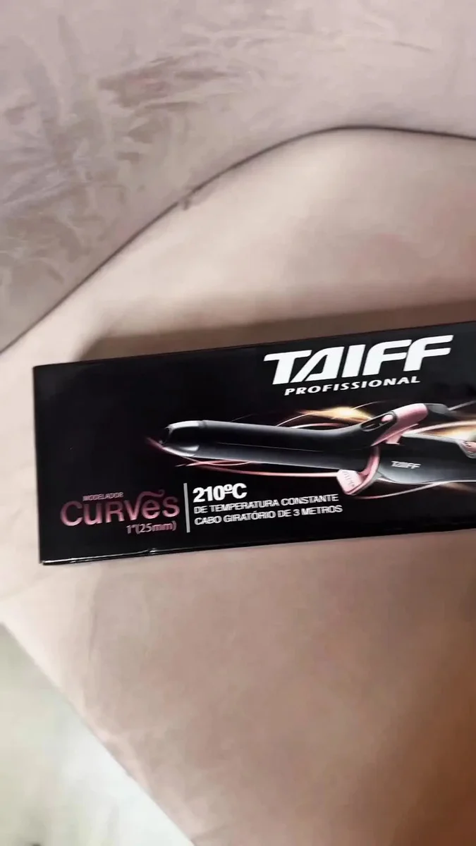 Taiff Modelador Curves Ondas Perfeitas 210°c 25mm Bivolt