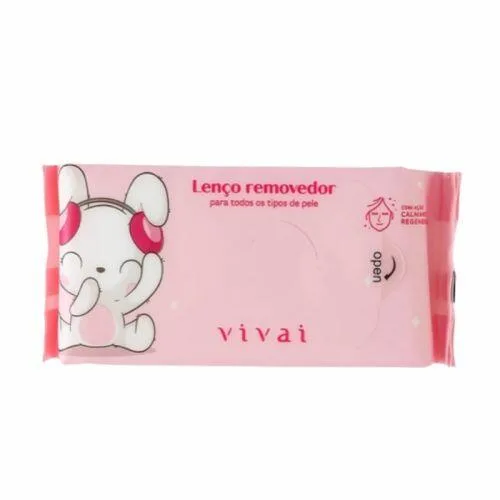 Mini Lenço Removedor De Maquiagem - Vivai