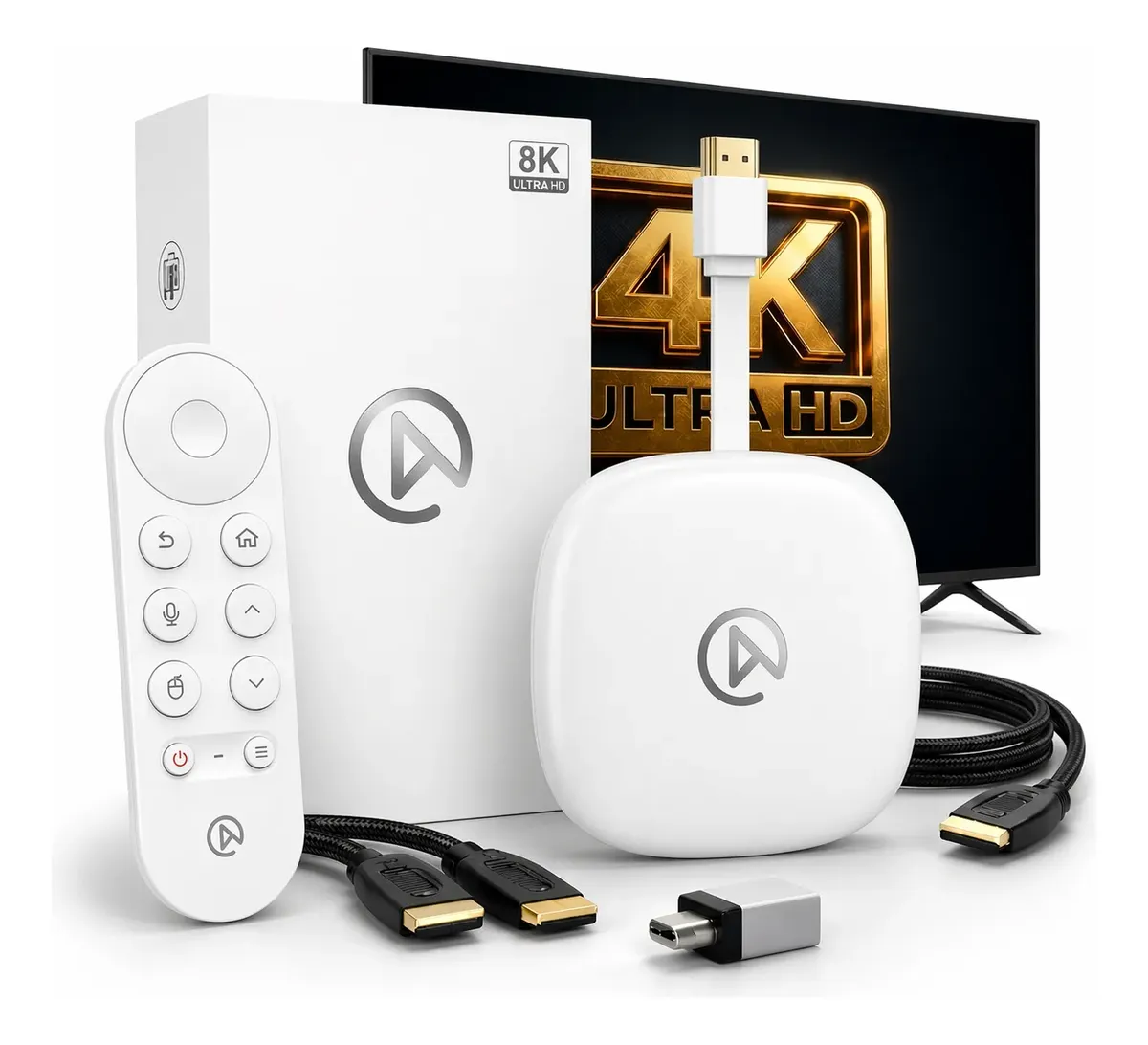 Lançamento Tv Box Uni V11 8k Versão Branco Padrão Copa 2026 Branco