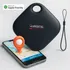 Mini Localizador Rastreador Smart Tag Gps Com Cordão Chaveiro Cor Preto Compatível Com iPhone Apple Chrome Technology