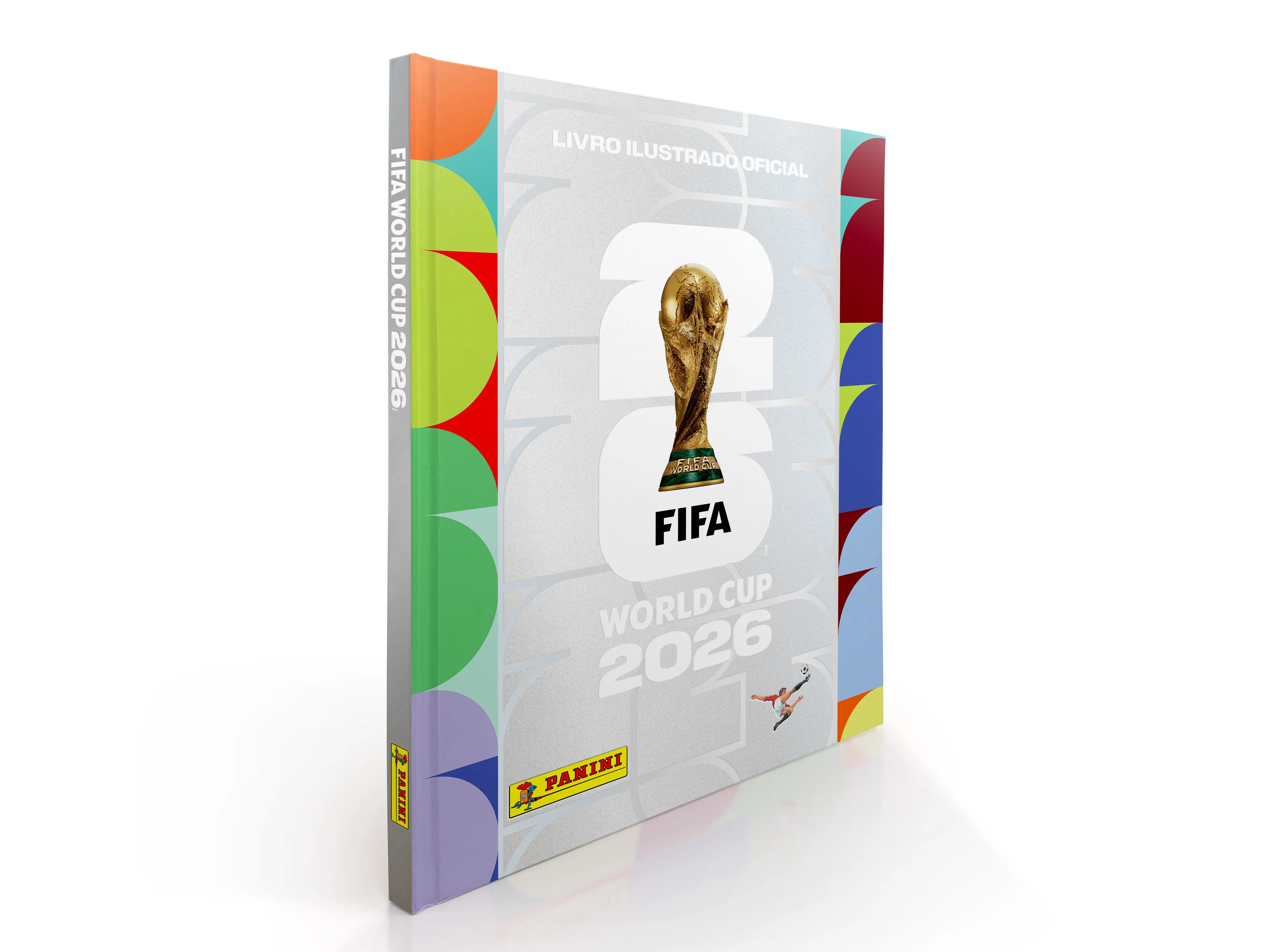Álbum Oficial Capa Dura Copa do Mundo Prata 2026