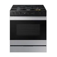 Fogão Samsung 5 Bocas Série 7 com Câmera, Air fry e Wi-Fi 127V Preto