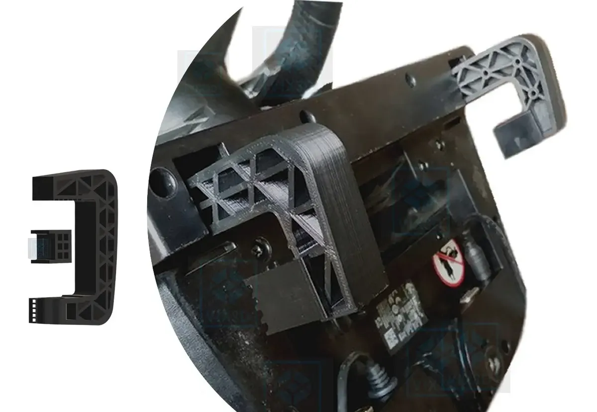 Par Presilha Grampo Compatível Volante Logitech G25 G27 G29