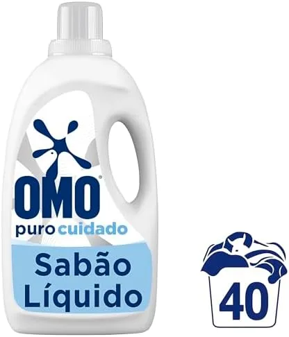 OMO Sabão Líquido Puro Cuidado 3L