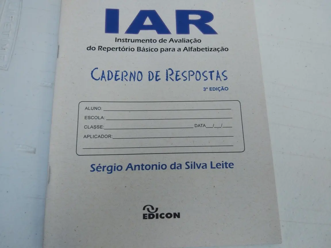 Teste Leitura Escrita- Pré Requisitos Iar (05 Protocolos)