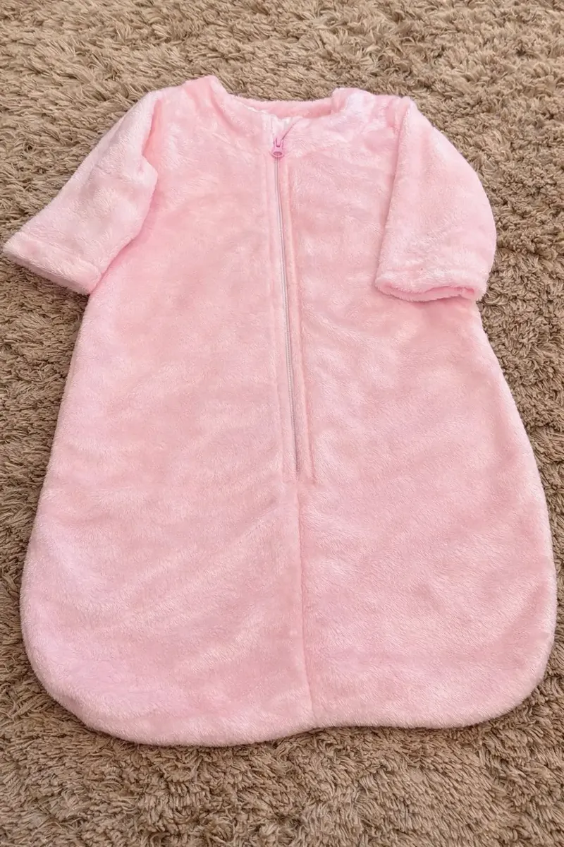 Saco De Dormir Bebe Casulo Pijama Cobertor Com Ziper