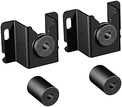ELG, GENIUS, Suporte Fixo Universal de Parede Para TVs de 14” a 100”, Capacidade até 100 kg, Padrão VESA de 75x75 a 800x400mm, Preto