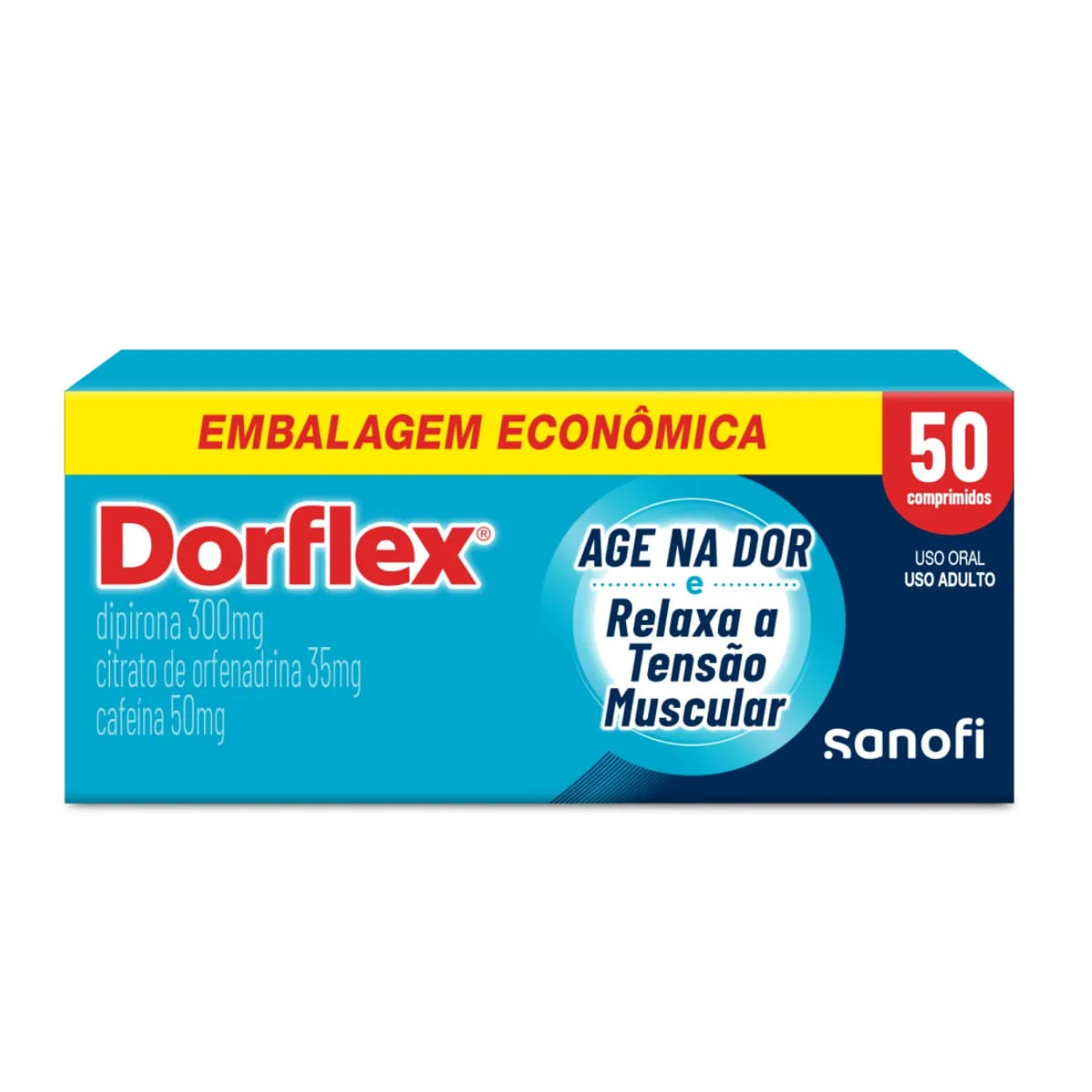 Dorflex Analgésico e Relaxante Muscular 50 comprimidos
