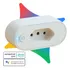 Tomada Inteligente Compatível Com Alexa Google Home Tuya Smart Life Wi-fi Bivolt Com Monitor De Consumo Automação Residencial Smart Plug 110V 220V Bivolt