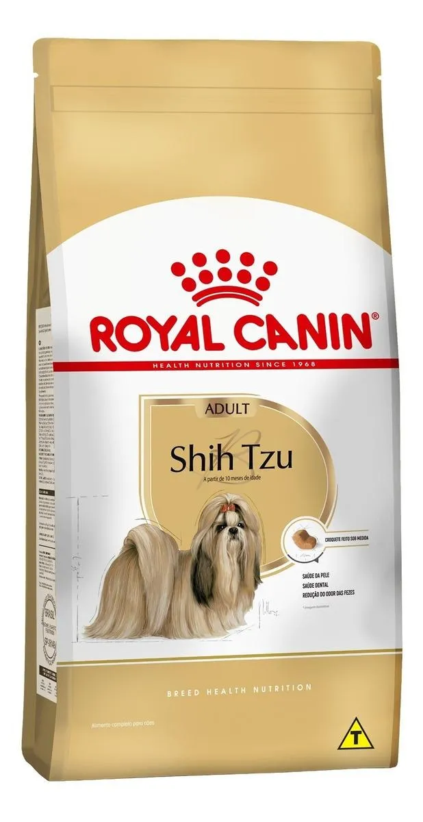 Alimento Royal Canin Breed Health Nutrition Shih Tzu para cão adulto de raza pequena sabor mix de 2.5 kg
