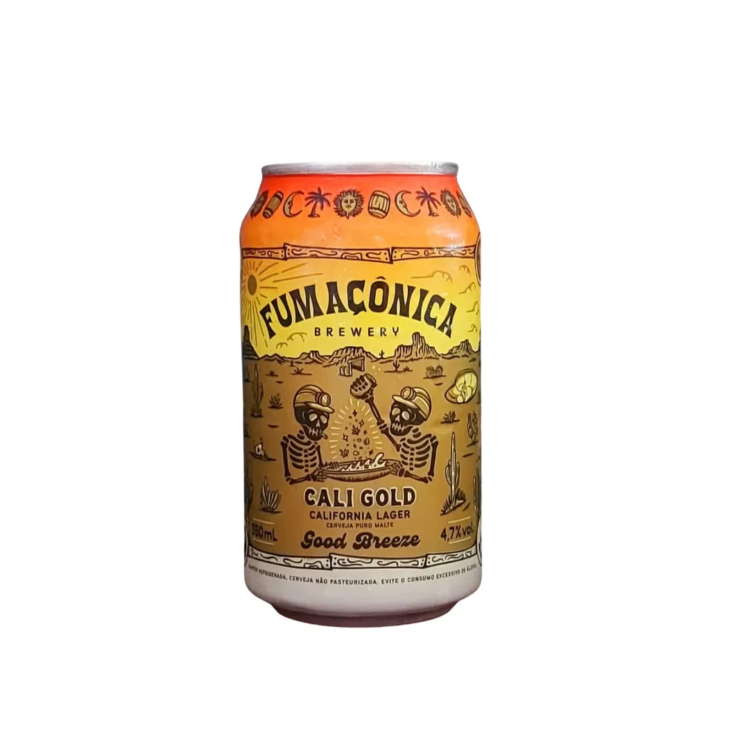 Cerveja Fumaçônica Cali Gold California Lager 350 ml