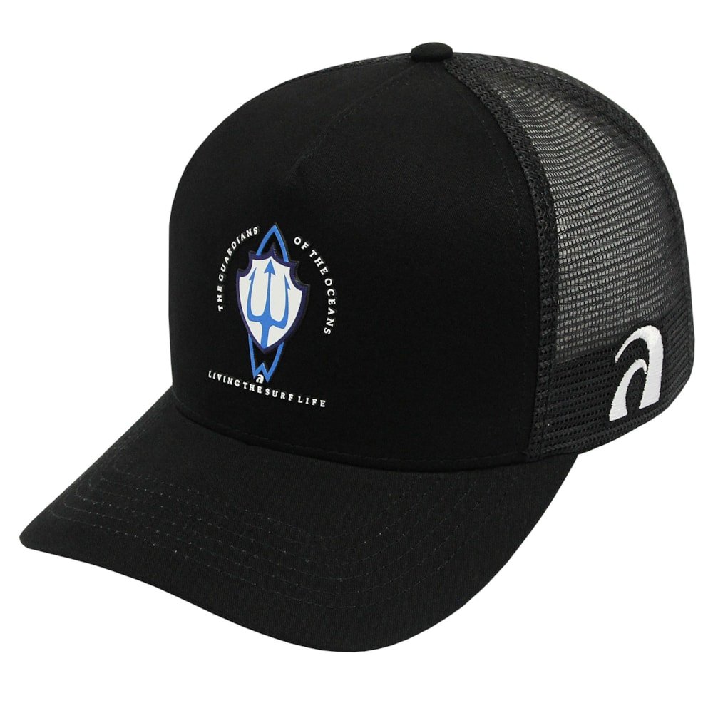 Boné Surf Alive The Guardians Of The Oceans Trucker Black