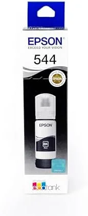 Garrafa De Tinta Original Epson Ecotank T544 Preto - T544122