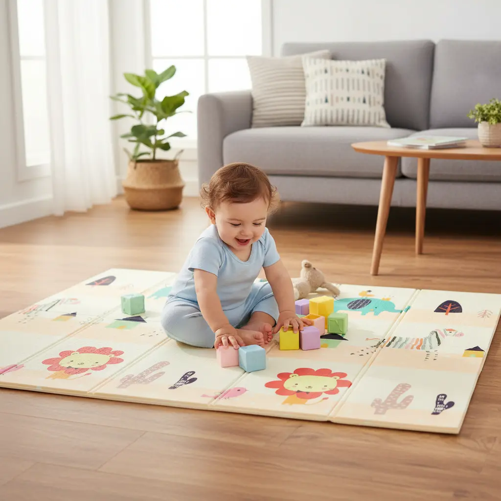 Tapete Infantil Atividades Bebê Portátil Térmico Gigante