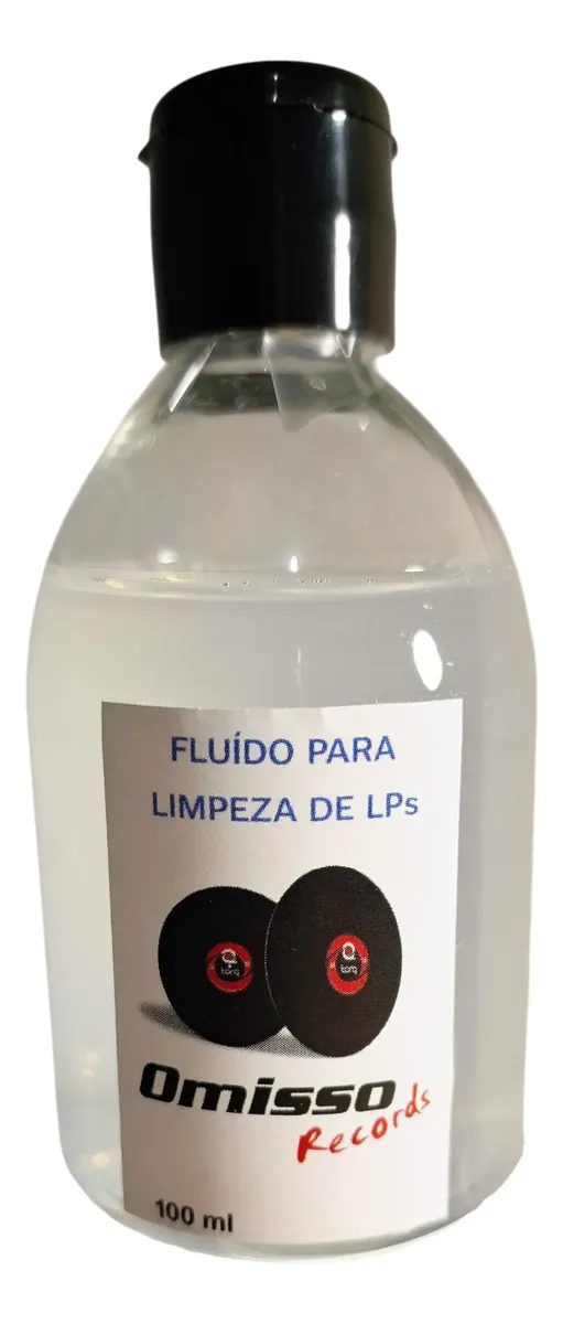 ! Fluído Especial 100 Ml P/ Limpeza De Lps - Disco De Vinil
