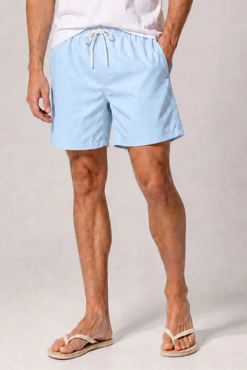 Short Vôlei Cós Bicolor Polo Wear Verde Claro