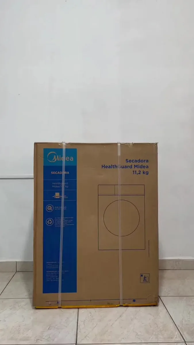 Secadora De Roupas Healthguard Lunardial 11,2kg Branca Midea Cor Branco