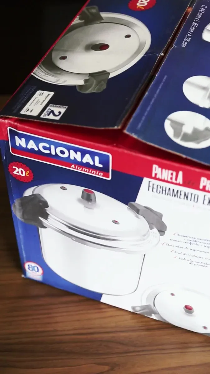 Panela De Pressão Fechamento Externo Profissional 20L Nacional
