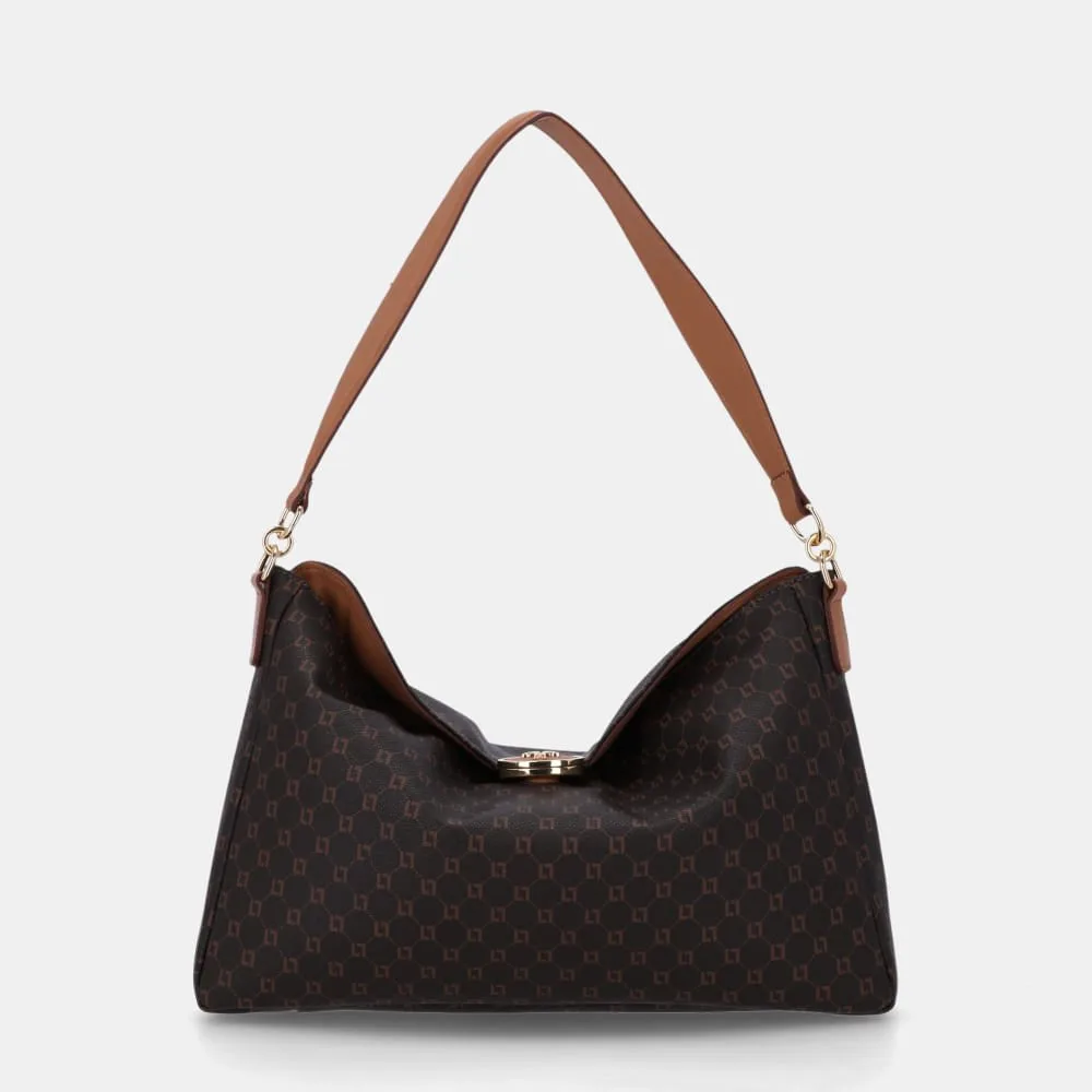 Bolsa Hobo Grande Nmonograma Ll Mocca - 2000724