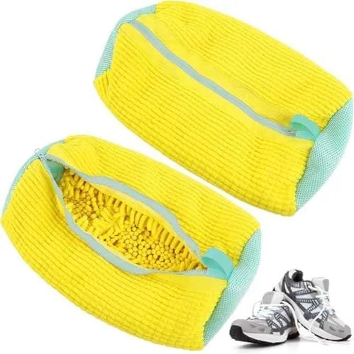 Bolsa para Lavar Tênis na Máquina – Proteção e Praticidade, Saco Lavável com Zíper Resistente