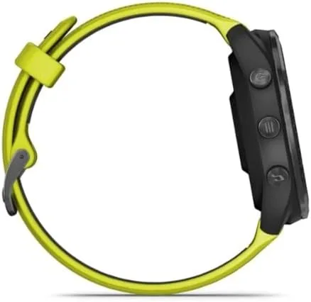 Garmin Relógio Forerunner 965 Amarelo 47mm com Monitor Cardíaco de Pulso e GPS