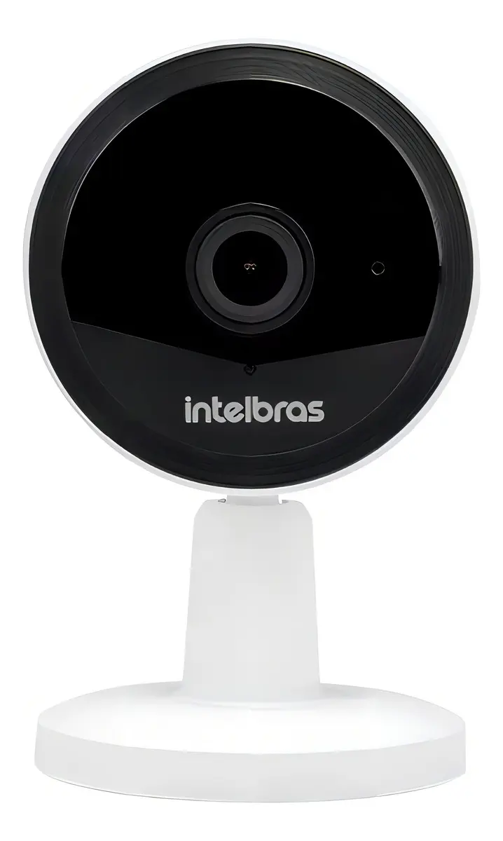 Câmera Interna Wi-fi Full Hd Im1 2mp Branca Intelbras Cor Branco