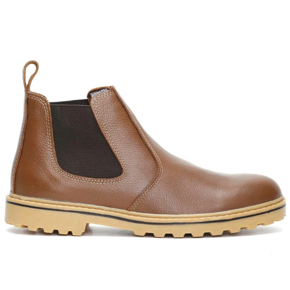 Bota Casual Masculina em Couro com Solado EVA