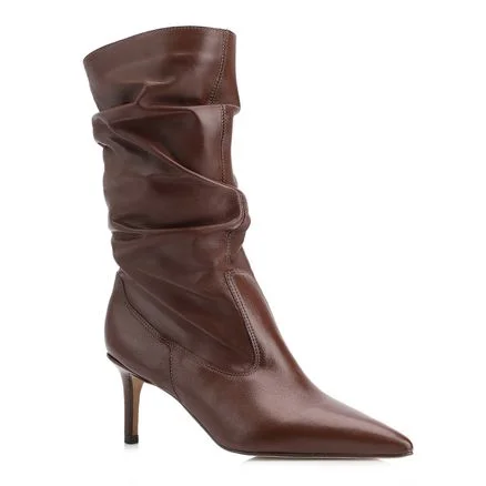 Bota - Couro Marrom