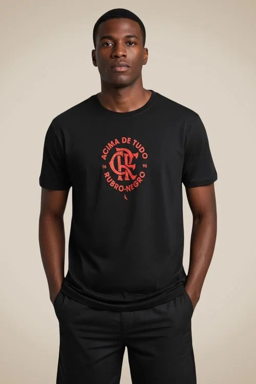 Camiseta Estampada Flamengo Legado
