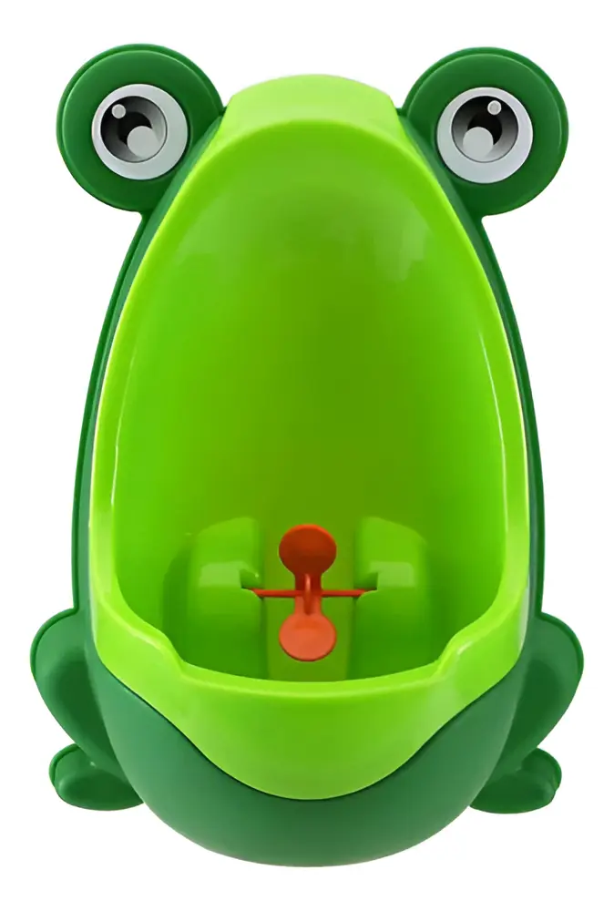 Pinico Mictorio Menino Sapo Sapinho Infantil Mais Resistente Verde