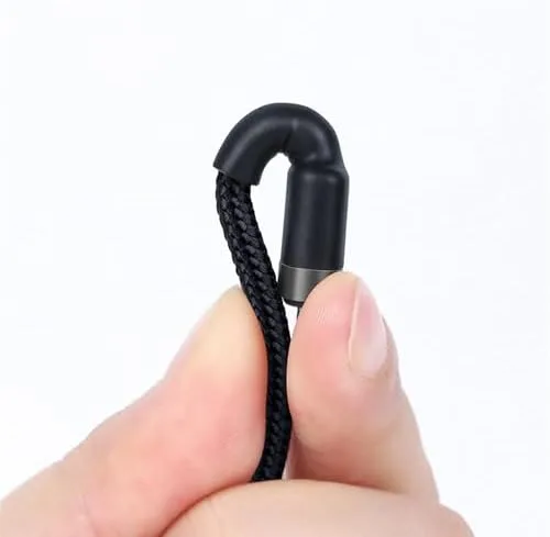 Cabo de 2 metros de Nylon BASEUS Turbo tipo C P/tipo C 60wats 3amp Cor Preto (2M - USB-C P/USB-C)