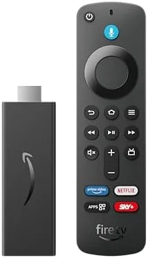 Fire TV Stick HD (Geração mais recente) | Com controle remoto por voz com Alexa (inclui comandos de TV), controles de casa inteligente e streaming em HD
