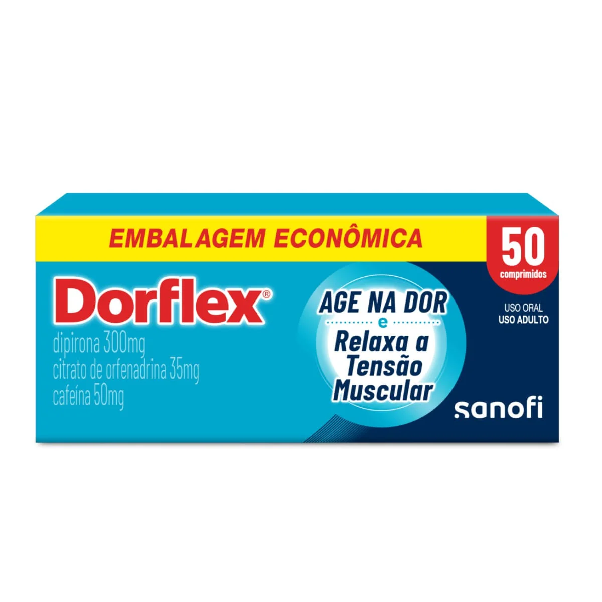 Dorflex Analgésico e Relaxante Muscular 50 comprimidos