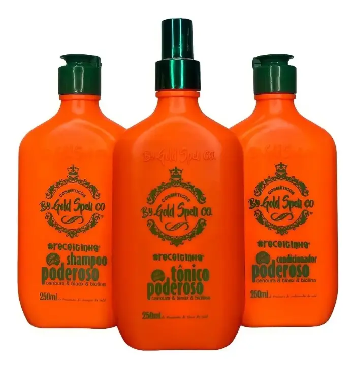 Combo Poderoso (shampoo+cond+tônico) Original