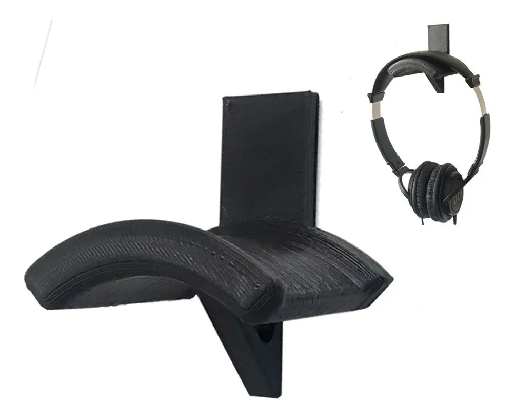 Kit 3 Suportes P Fone Ouvido Headset Headphone C/ Dupla Face
