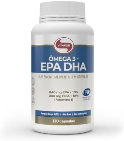 Ômega 3 EPA DHA 1g (120 Caps), VitaFor