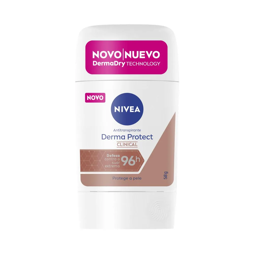 Desodorante Antitranspirante Stick Nivea Derma Protect Clinical 54g