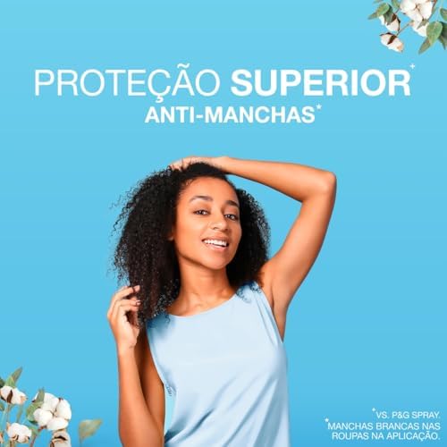 Secret Desodorante Antitranspirante em Gel Invisible Powder Protect Cotton 45 g