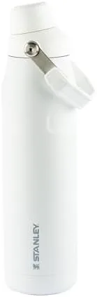 Stanley - Garrafa de água Aerolight com tampa de fluxo rápido, copo isolado a vácuo para bebidas frias, aço inoxidável leve, 710 ml, Polar