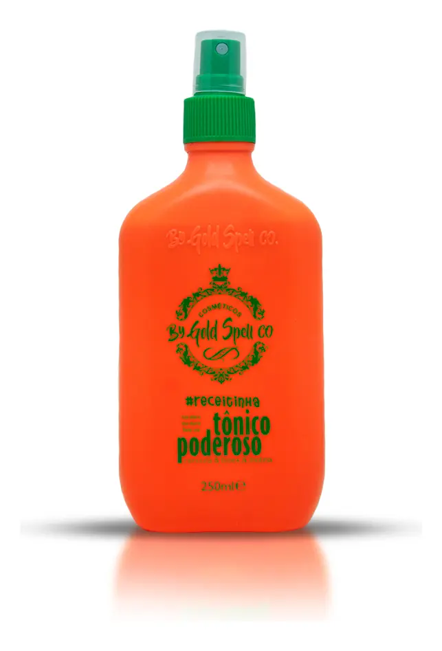 Tônico Poderoso Gold Spell 250ml Antiqueda E Preenche Falhas
