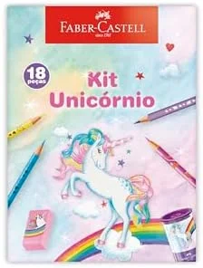 Kit Unicórnio, 370516, Faber-Castell, 18 peças, *Edição Limitada*